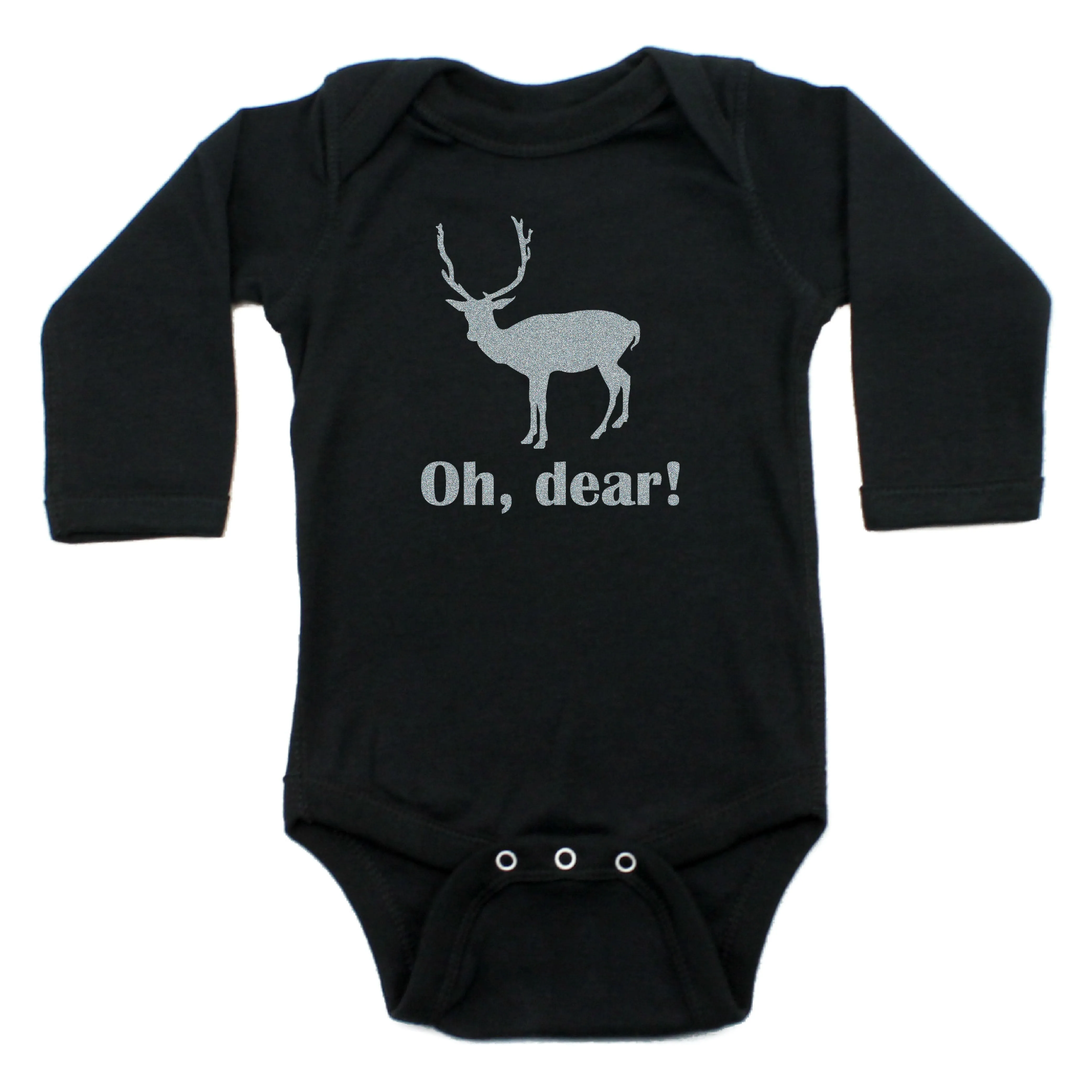 Christmas Oh Dear Long Sleeve Bodysuit