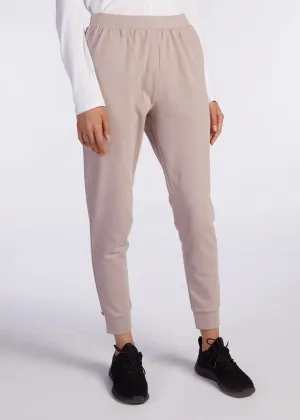 Cotton Cuffed Leggings Dusky Lilac - Final Sale