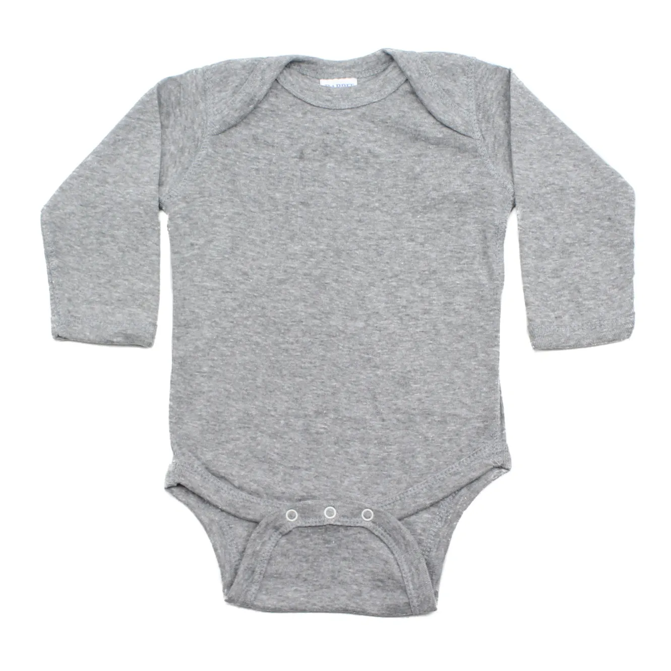 Cotton Solid Long Sleeve Baby Infant Bodysuit Creeper One Piece Snapsuit