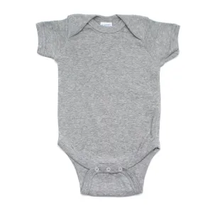 Cotton Solid Short Sleeve Baby Infant Bodysuit Creeper One Piece Snapsuit