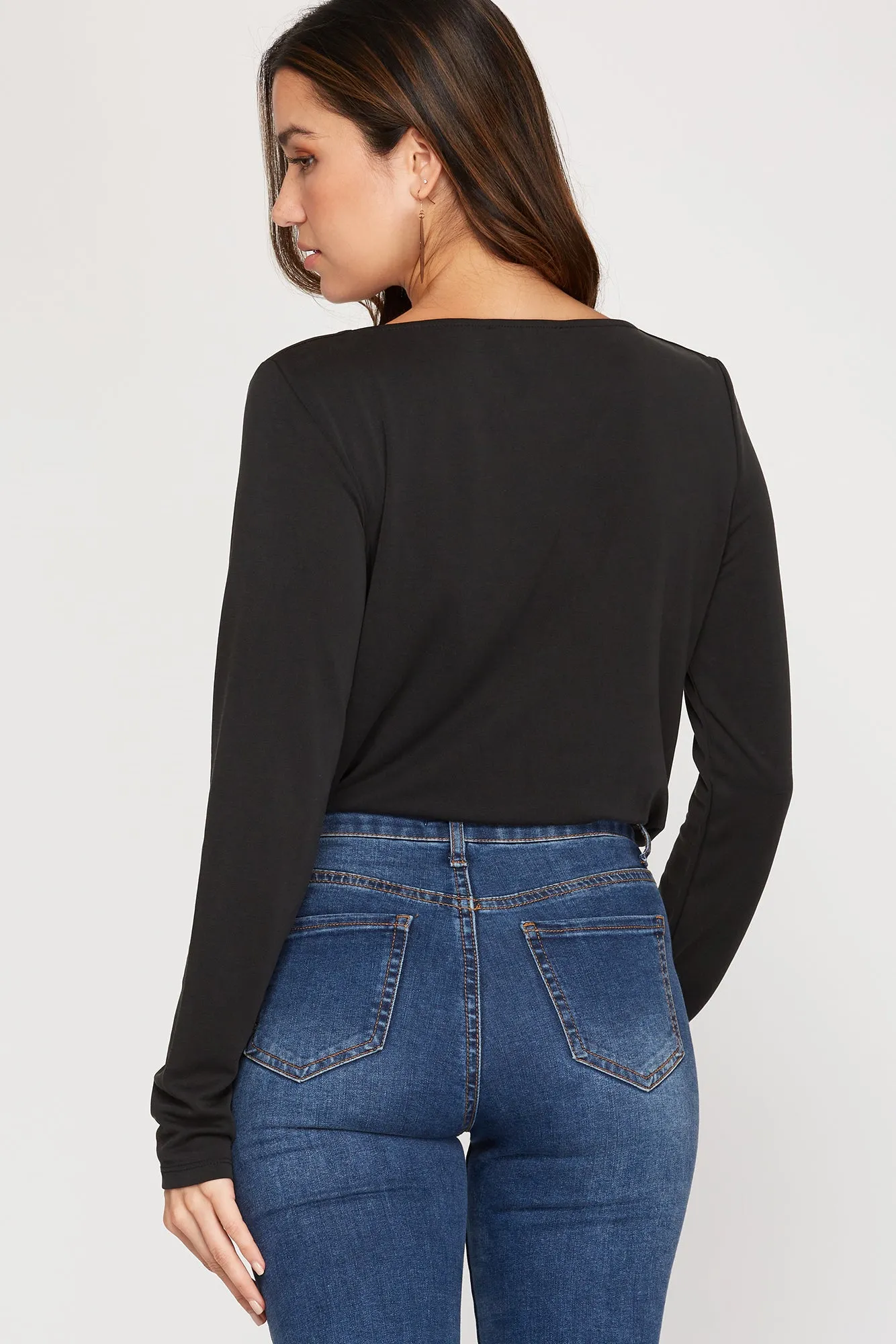 Cowl Neck Modal BodySuit