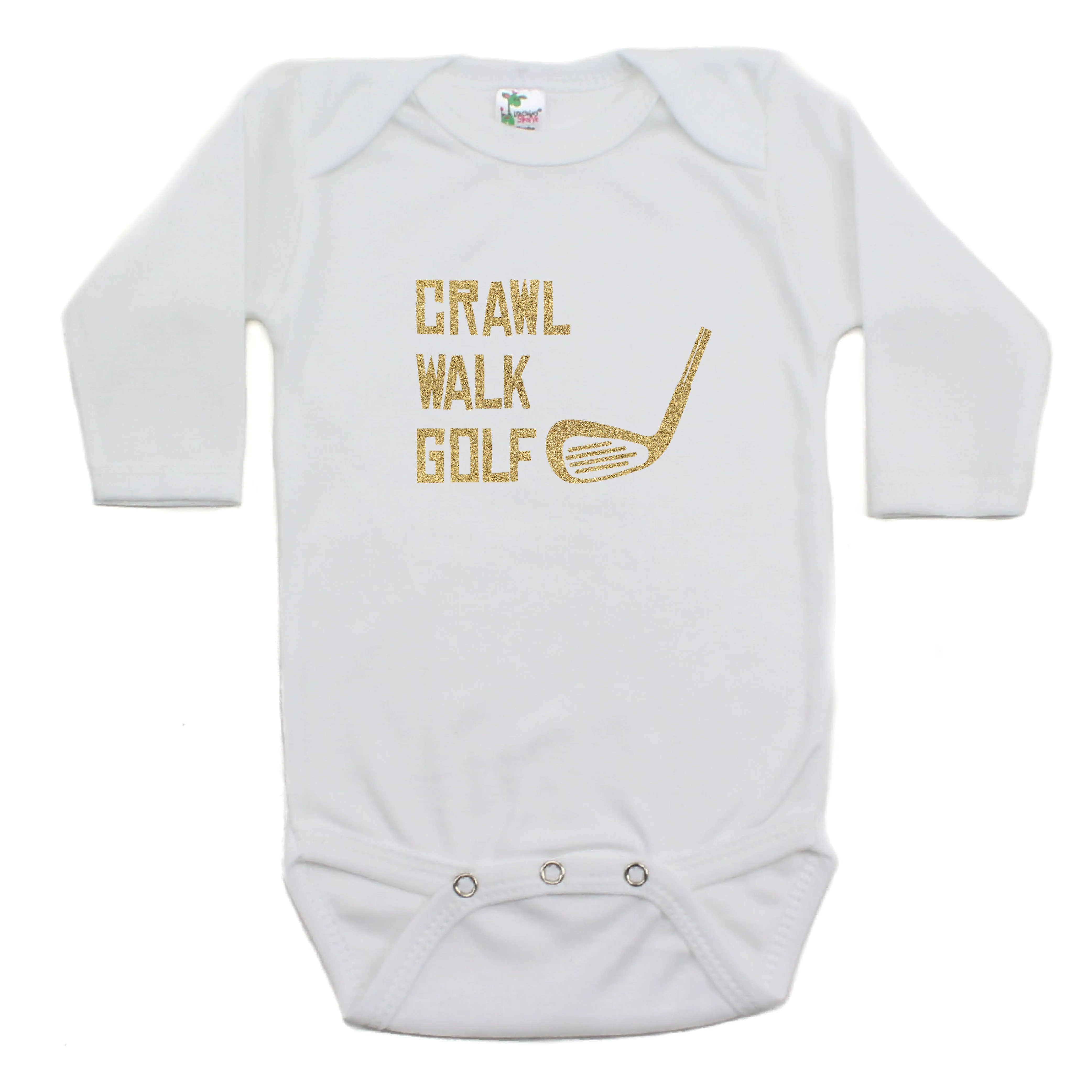 Crawl Walk Golf Bodysuit Long Sleeve Bodysuit