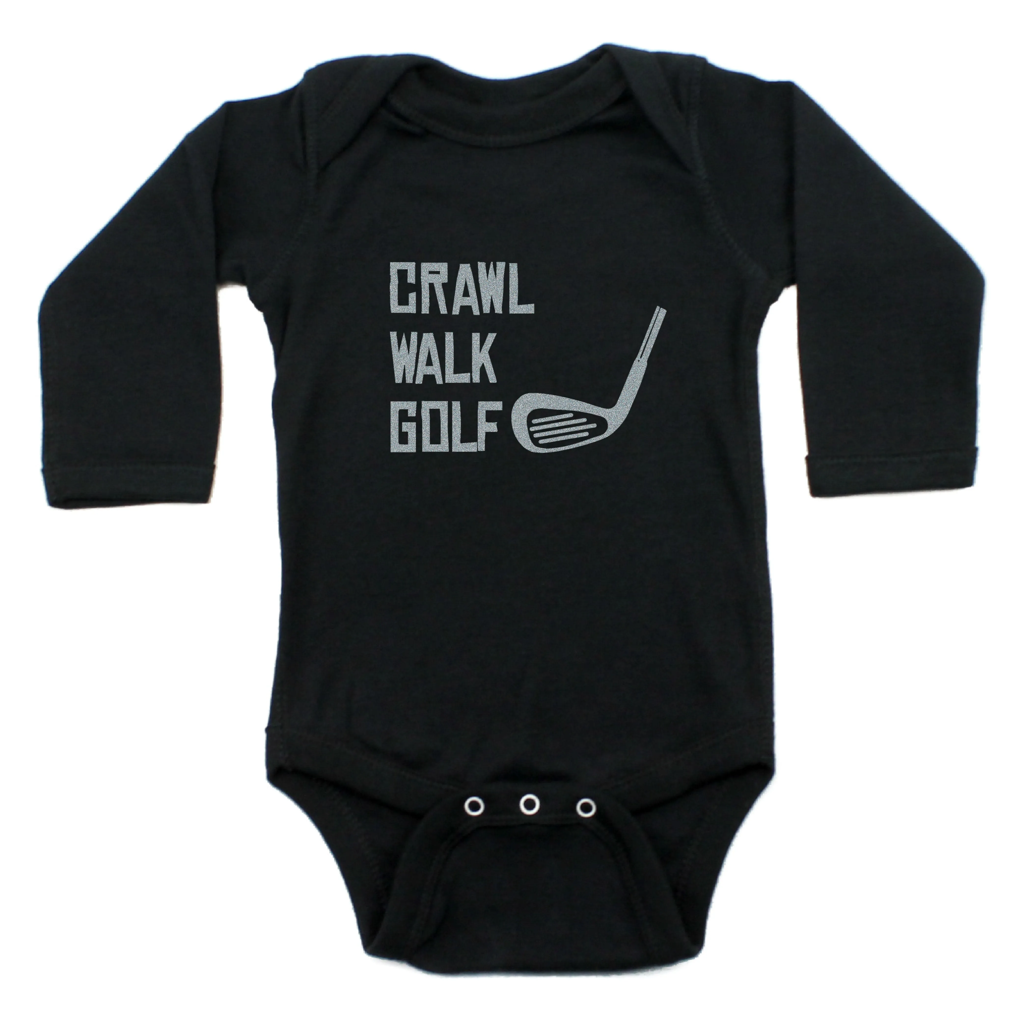 Crawl Walk Golf Bodysuit Long Sleeve Bodysuit