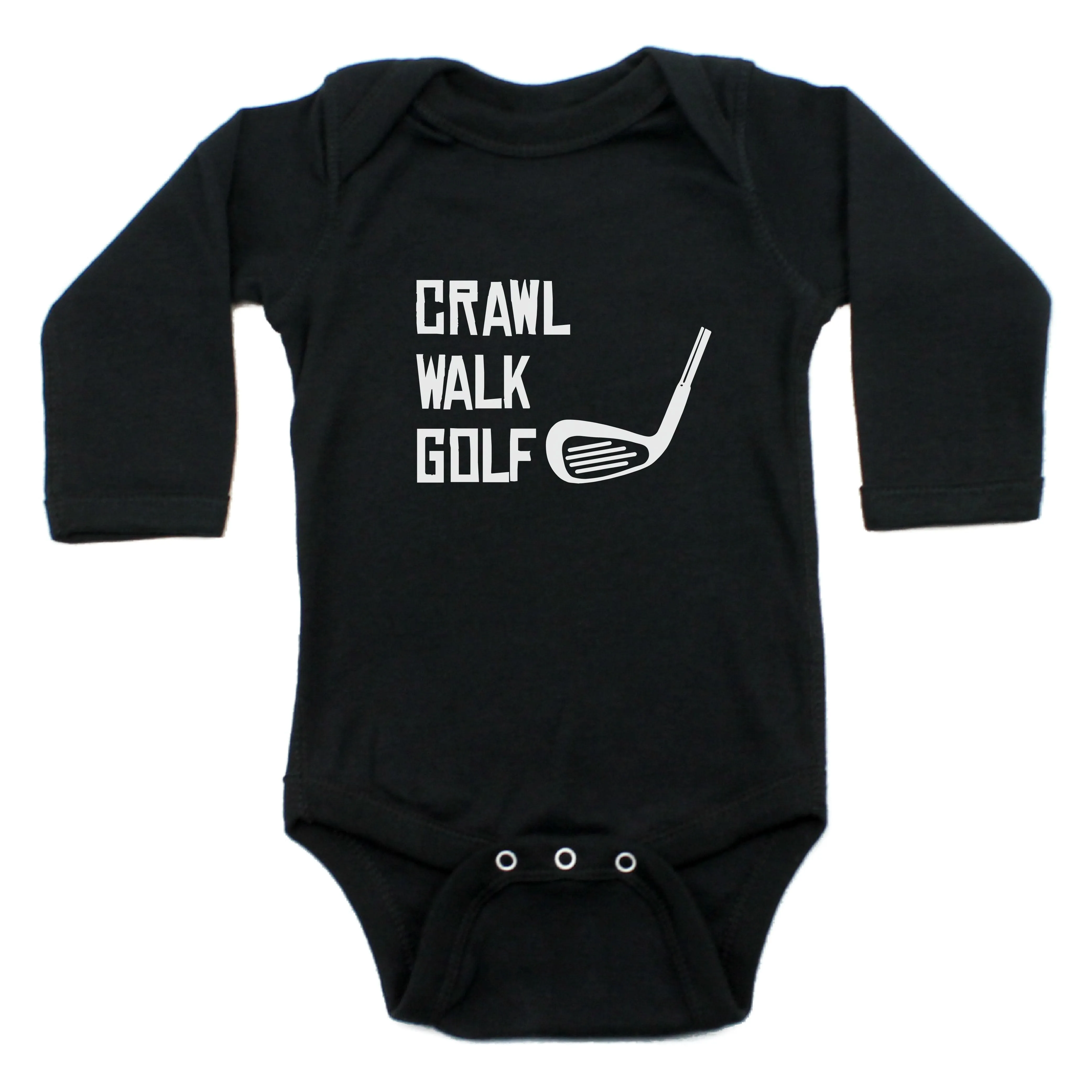 Crawl Walk Golf Bodysuit Long Sleeve Bodysuit