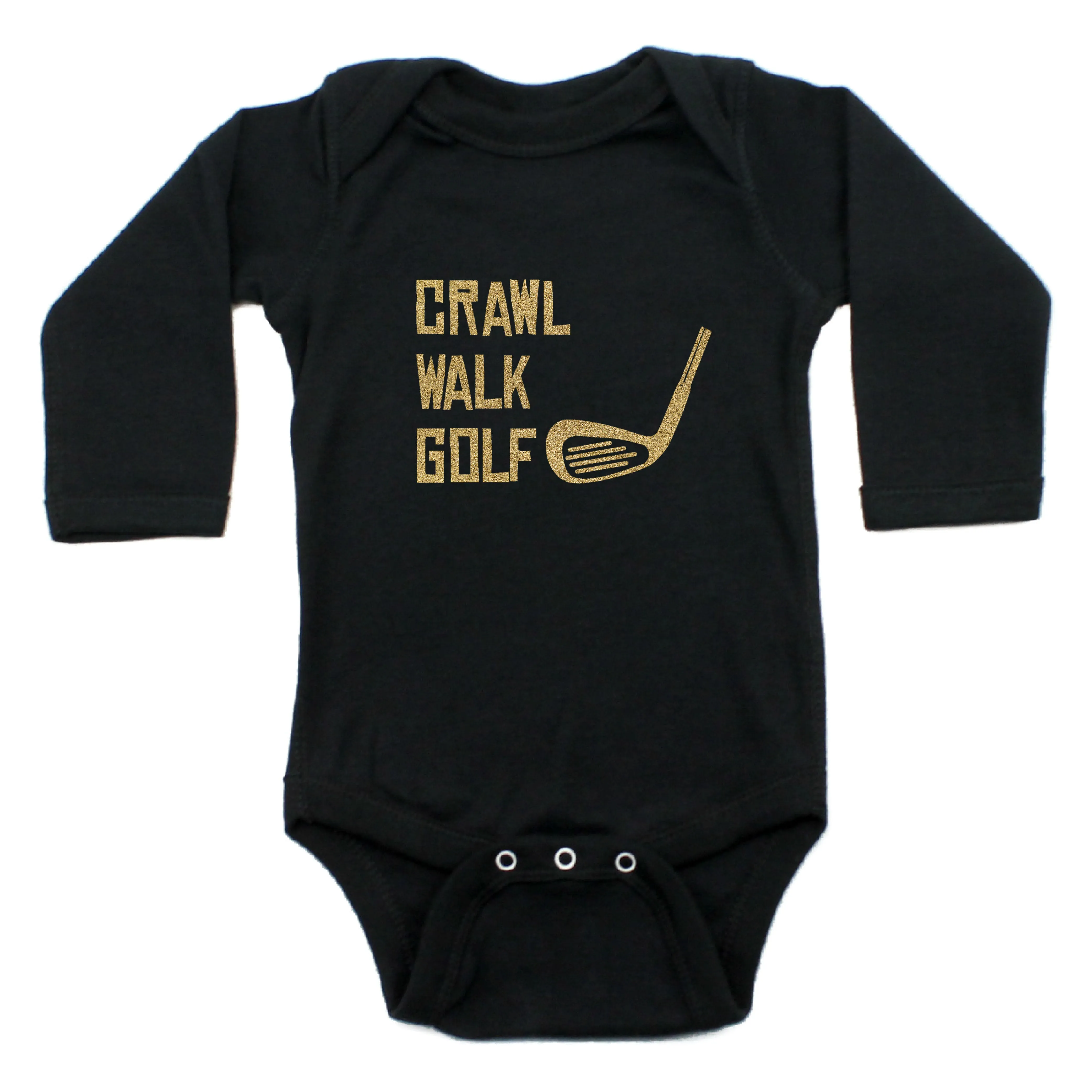 Crawl Walk Golf Bodysuit Long Sleeve Bodysuit