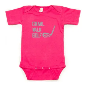 Crawl Walk Golf Bodysuit Short Sleeve Bodysuit