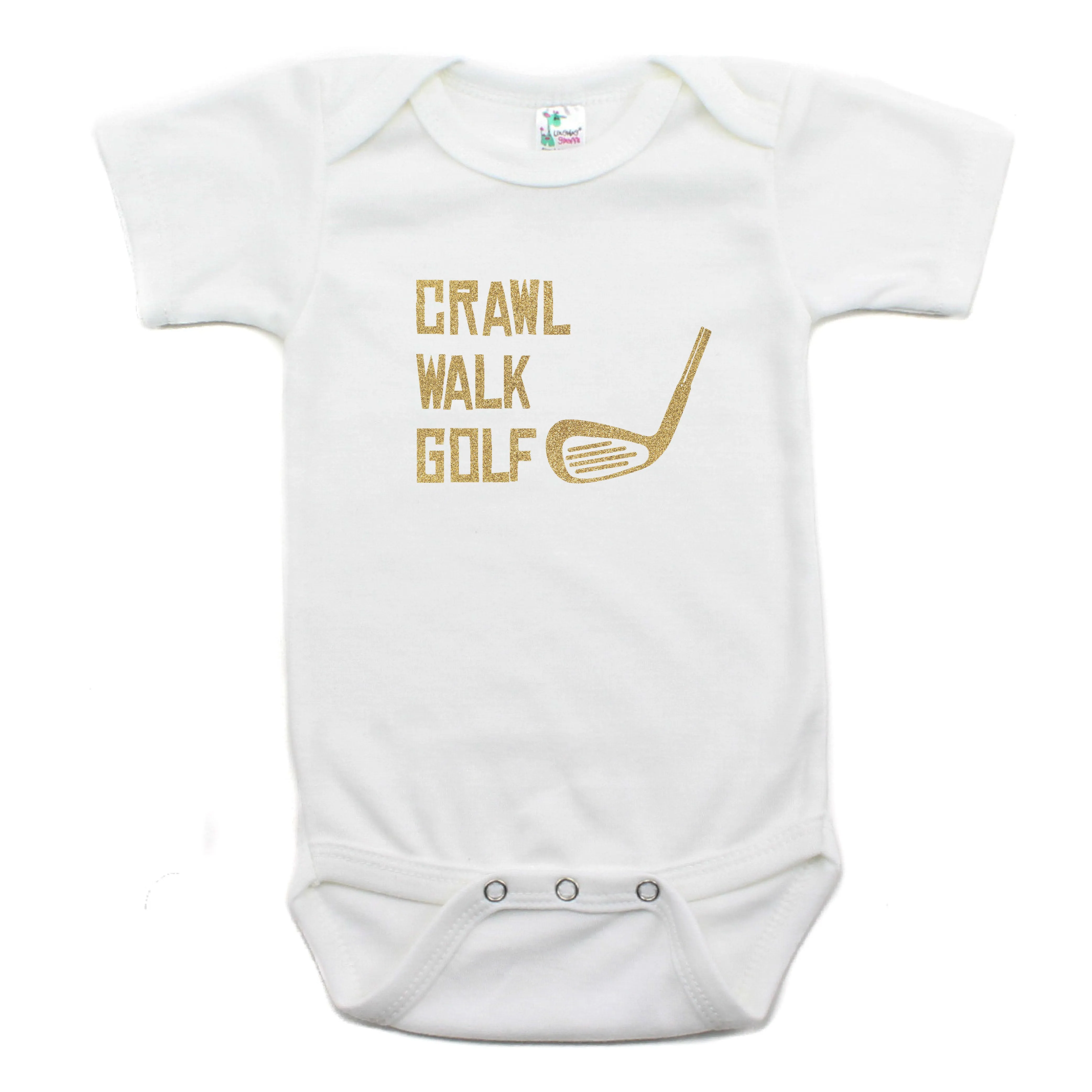 Crawl Walk Golf Bodysuit Short Sleeve Bodysuit
