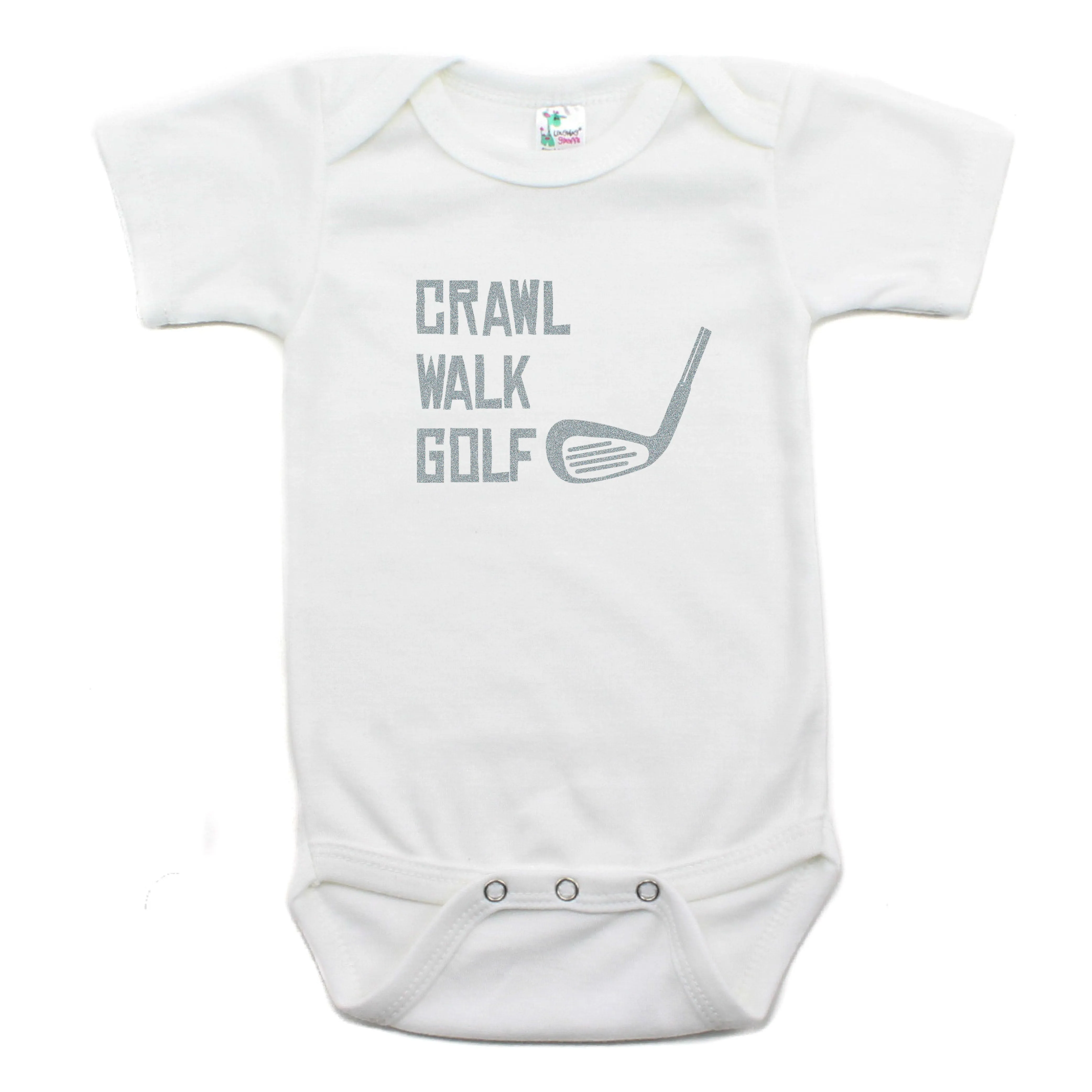 Crawl Walk Golf Bodysuit Short Sleeve Bodysuit