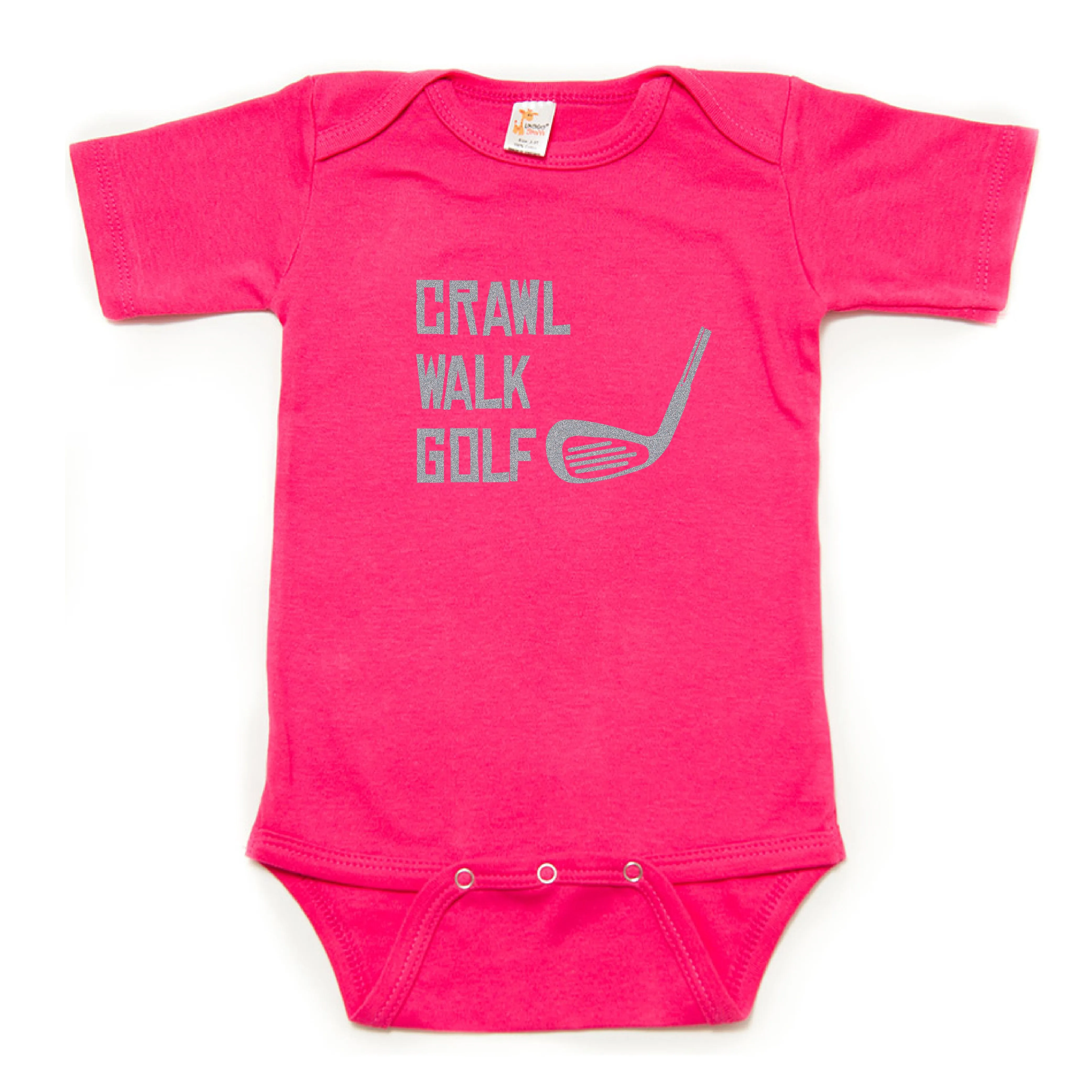 Crawl Walk Golf Bodysuit Short Sleeve Bodysuit