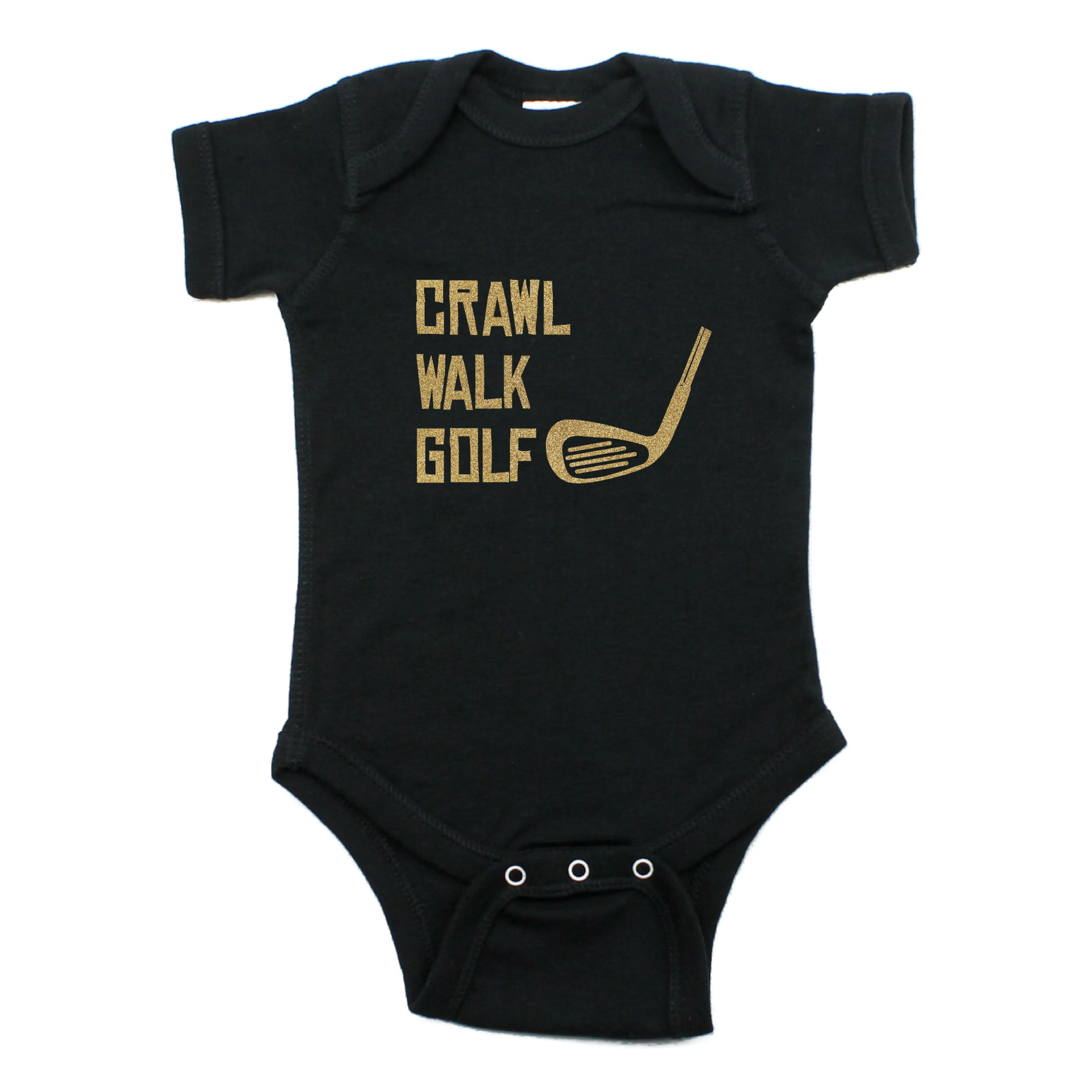 Crawl Walk Golf Bodysuit Short Sleeve Bodysuit