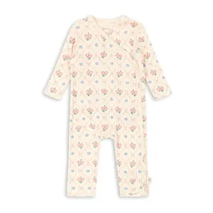 Cream Lattice Bouquet Infant Bodysuit