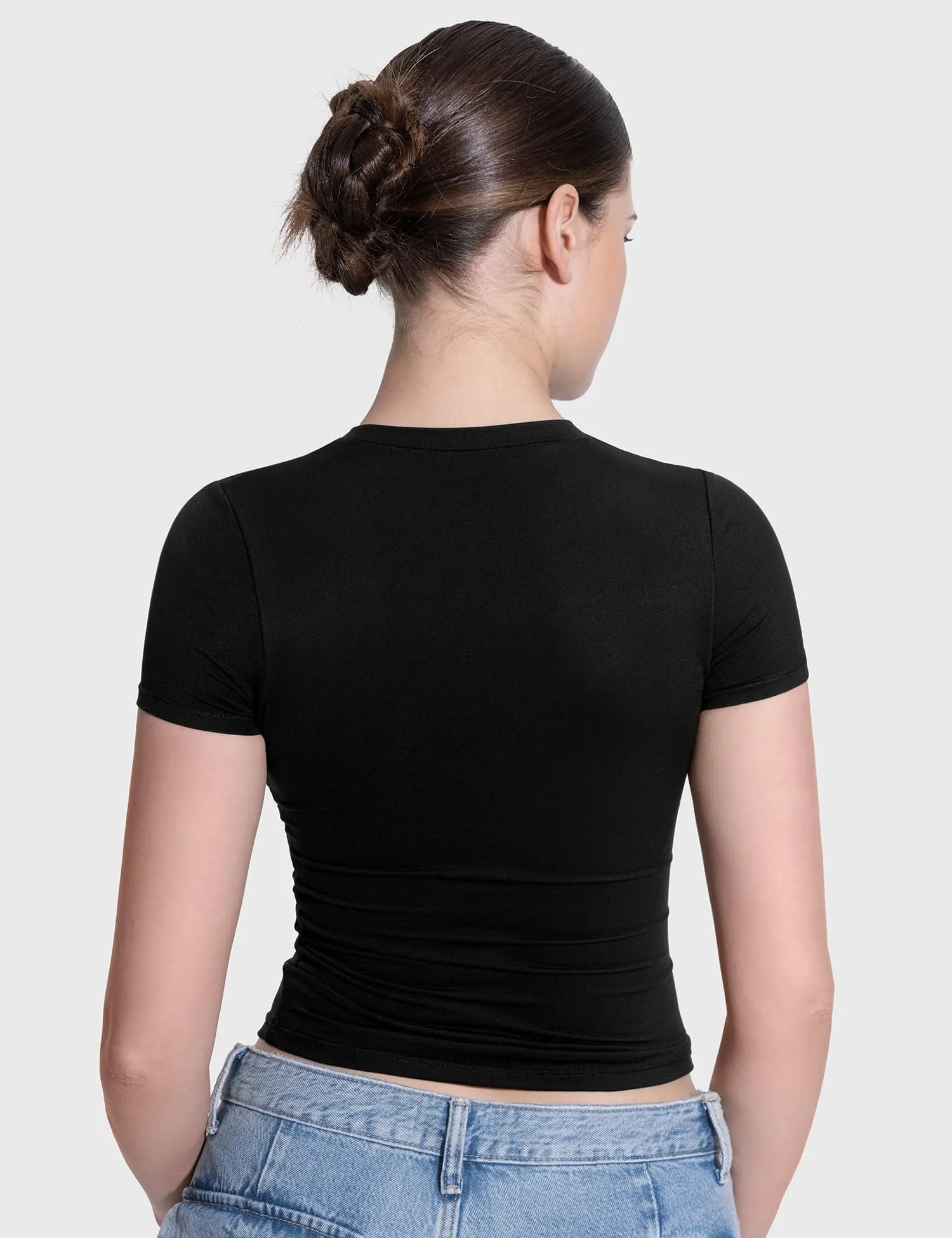 Crew Neck Short Sleeve T-Shirt