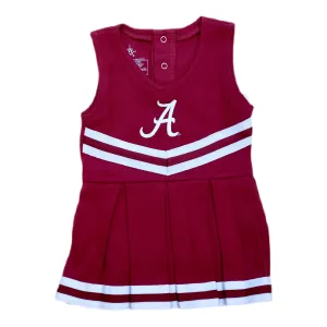 Crimson Cheer Bodysuit Dress