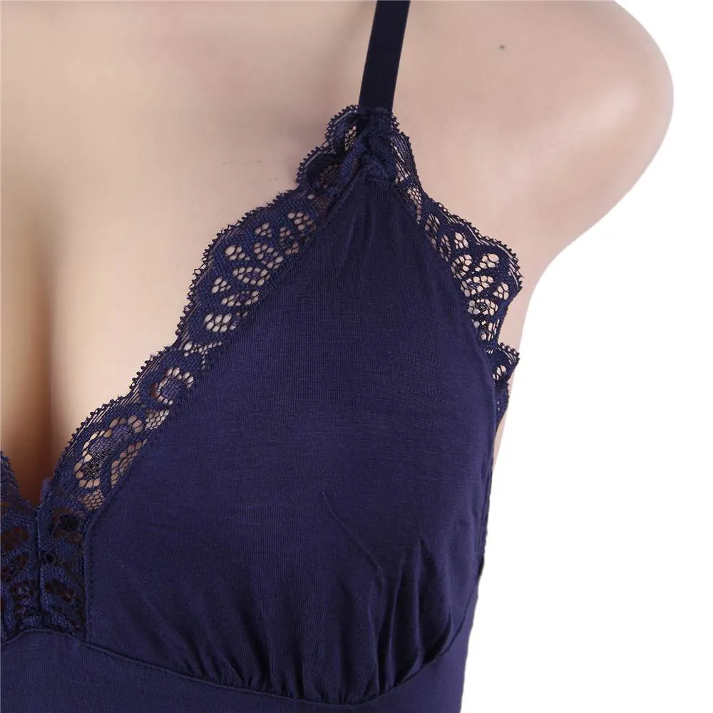 Crotch Openable Stretchy Plus Size Egypt Modal Lace Bodysuit
