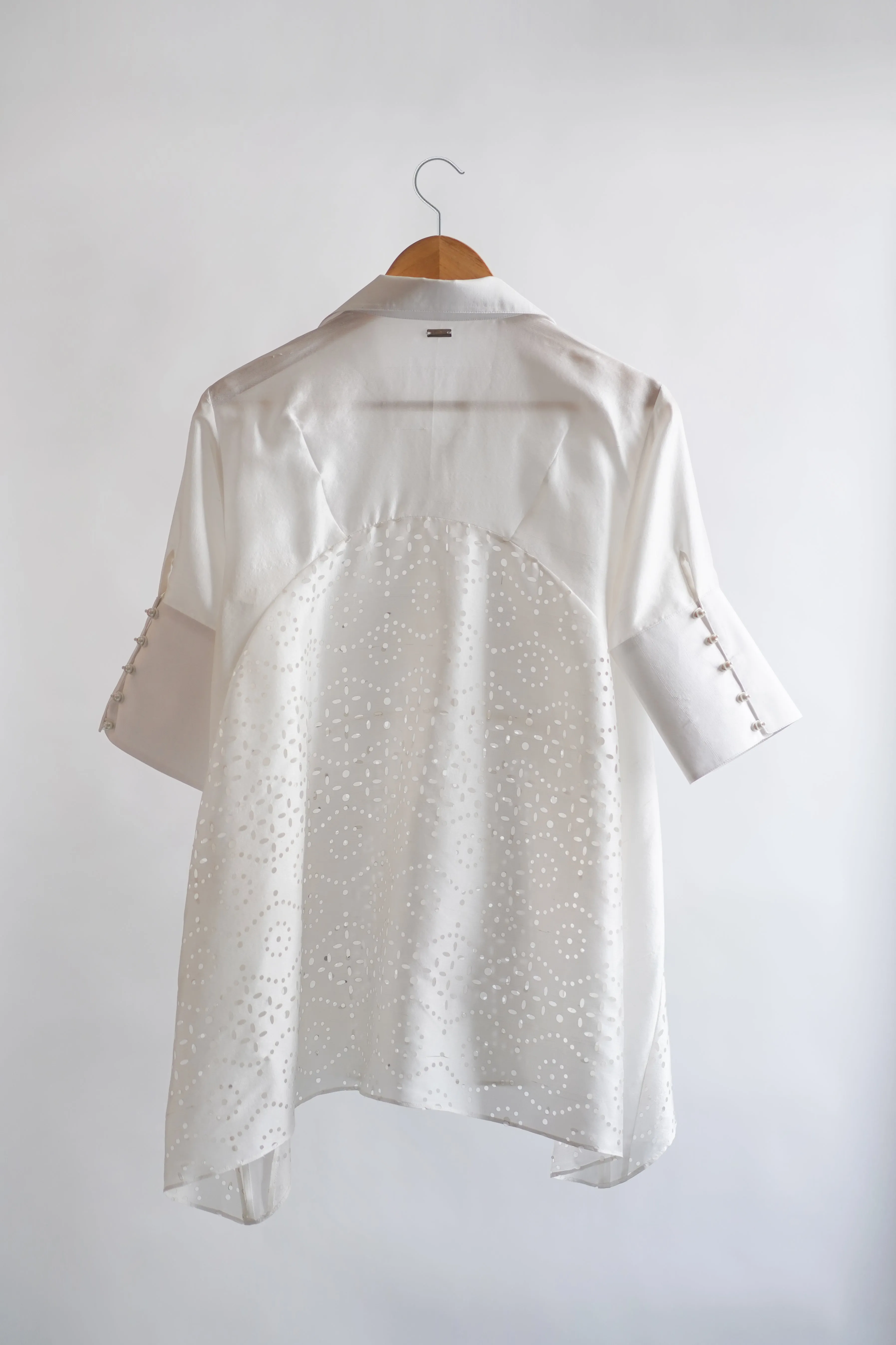 Cutwork Godet Shirt