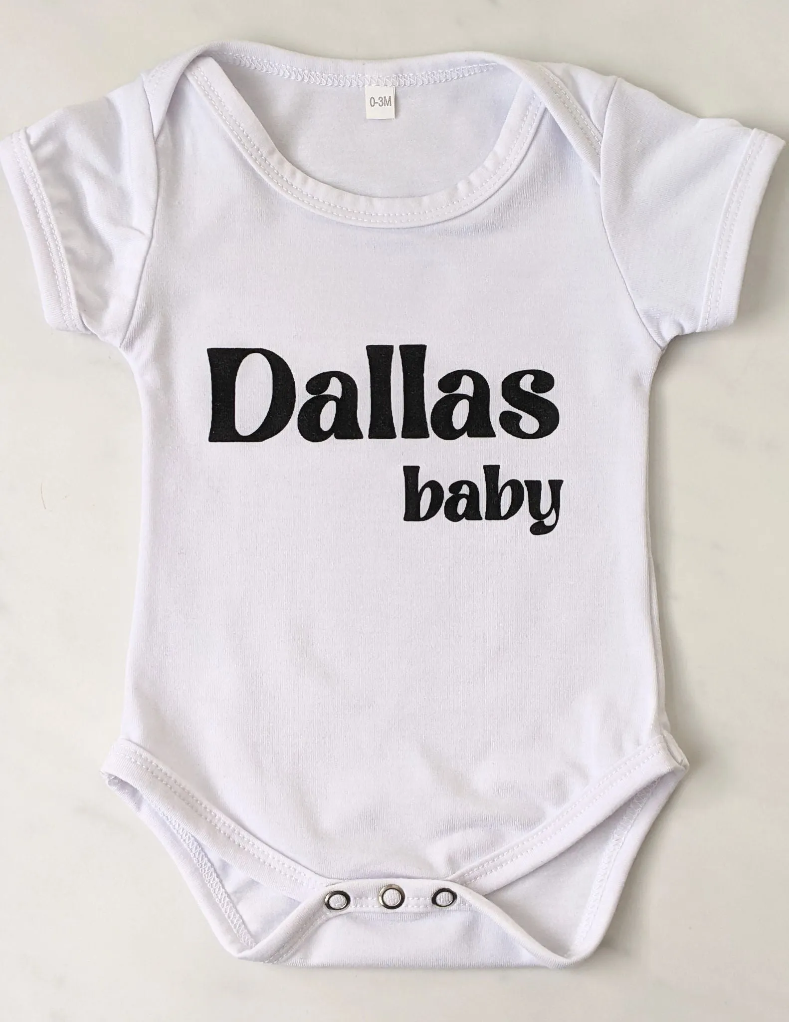 Dallas Baby Onesie