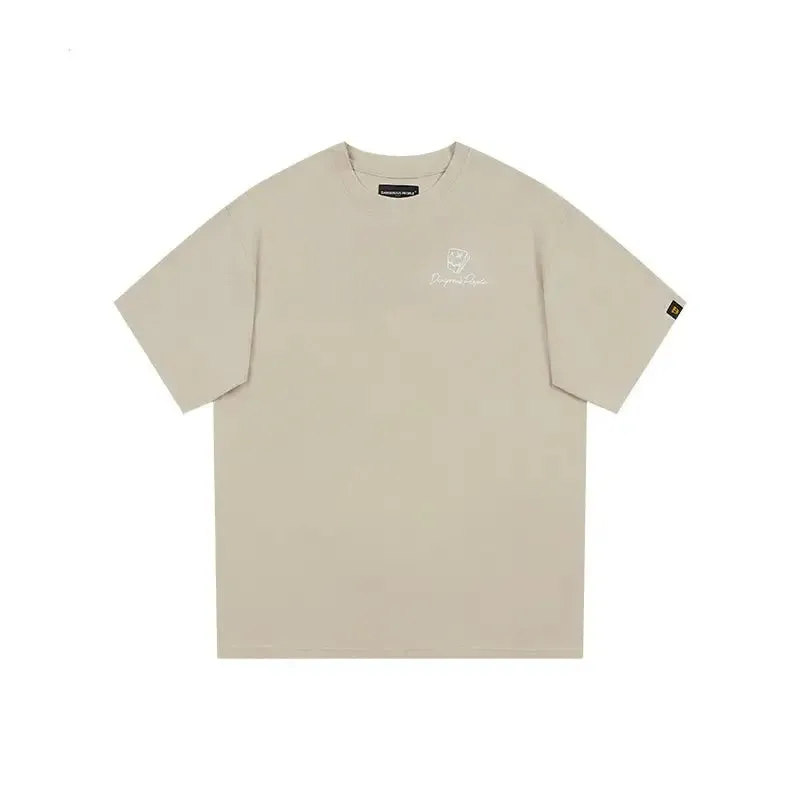 Dangerous People Printed Short-Sleeved T-shirt