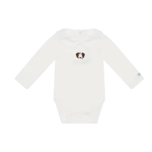 Davo Bodysuit | Dalmatian | Off White