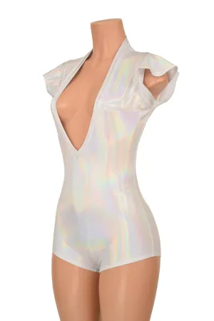 Deep Plunge Flashbulb Romper