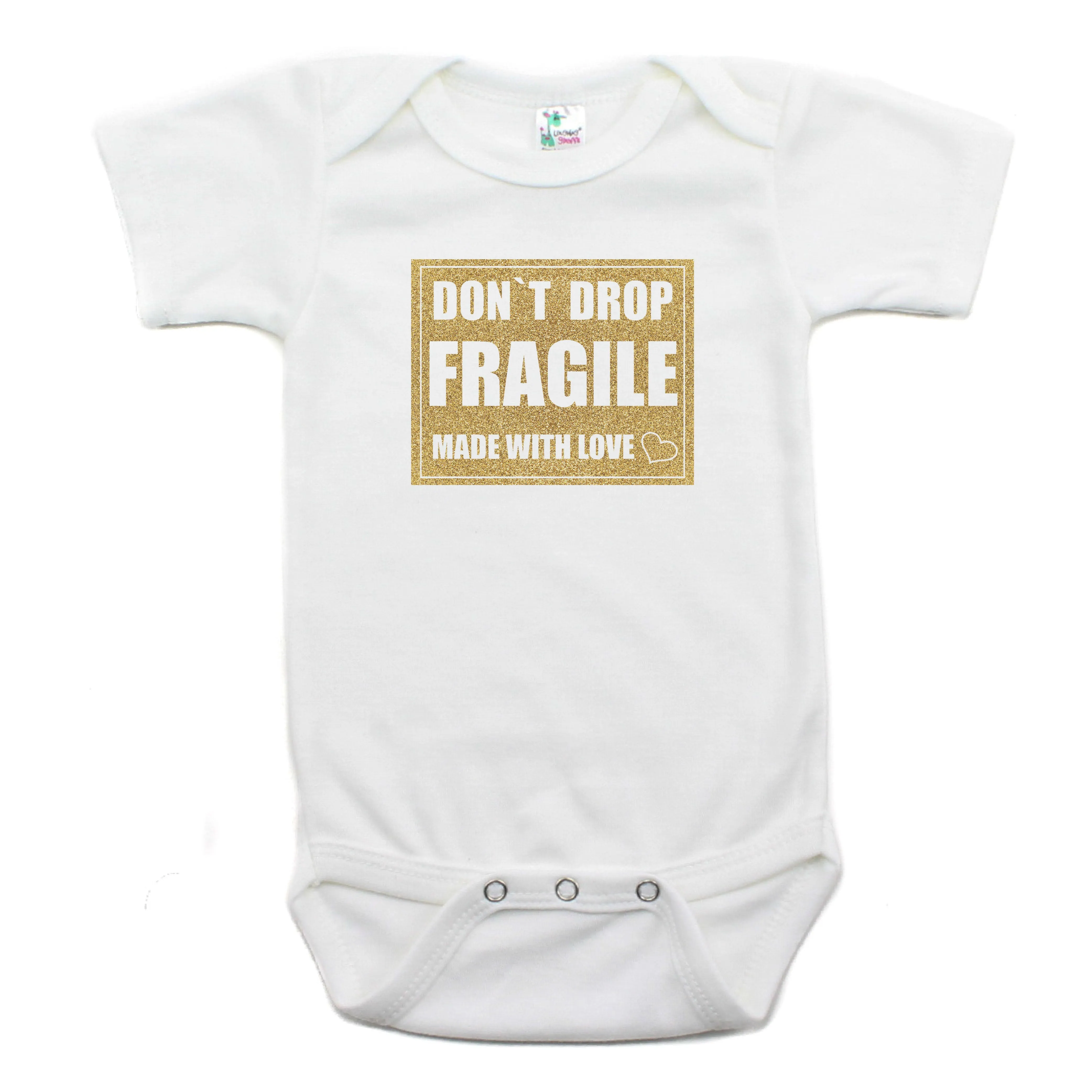 Dont Drop Fragile Short Sleeve Bodysuit