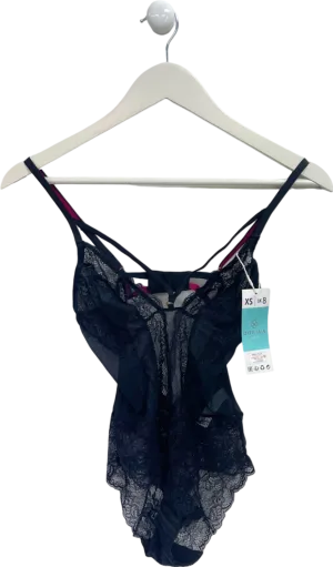 Dorina Black Eden Lace Bodysuit UK 8 XS