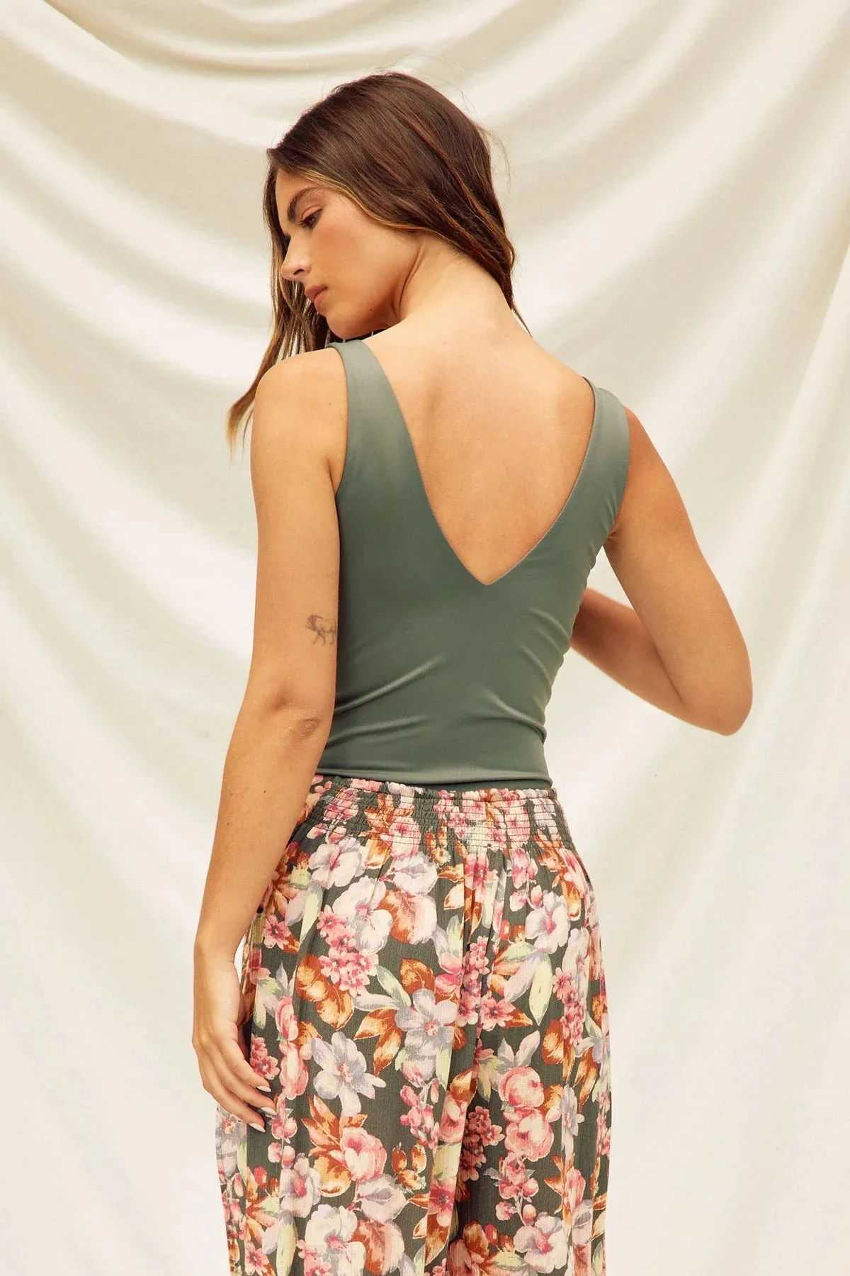 DOUBLE PLUNGING BODYSUIT