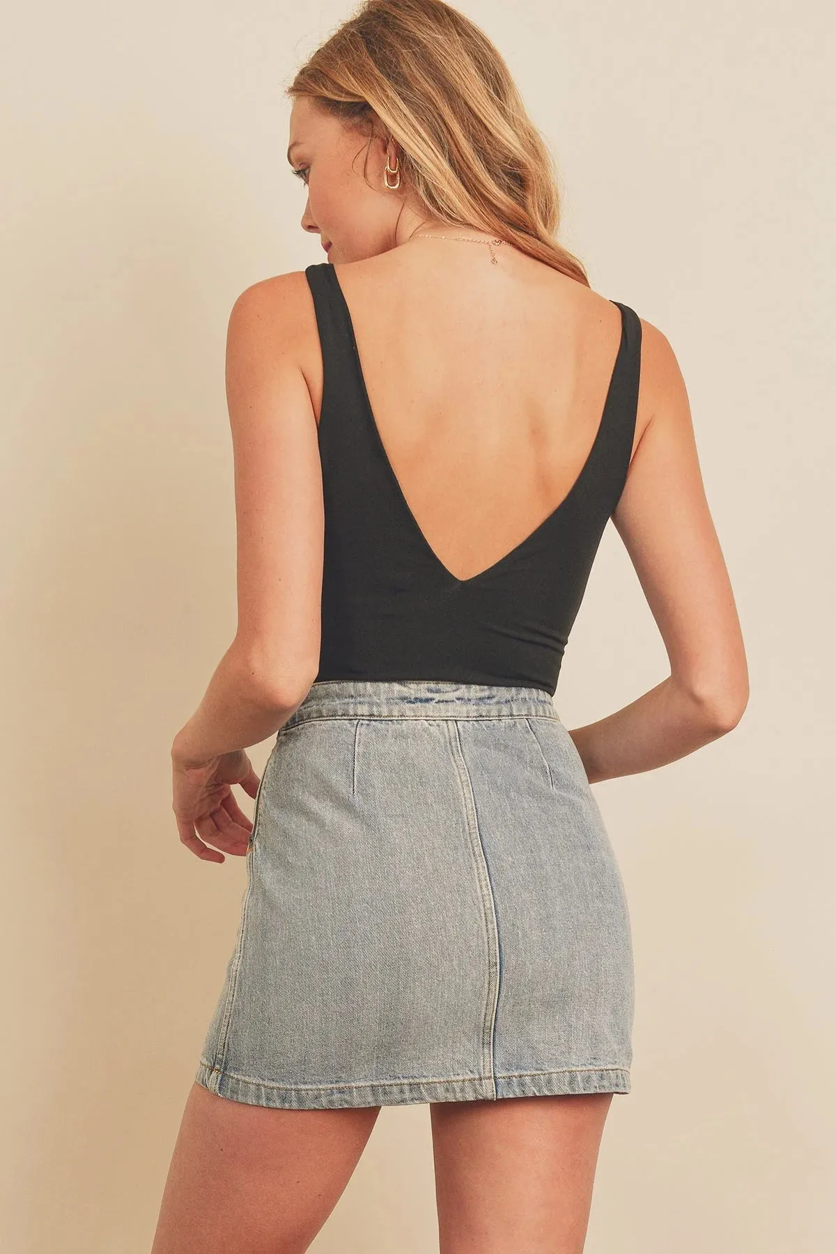 DOUBLE PLUNGING BODYSUIT