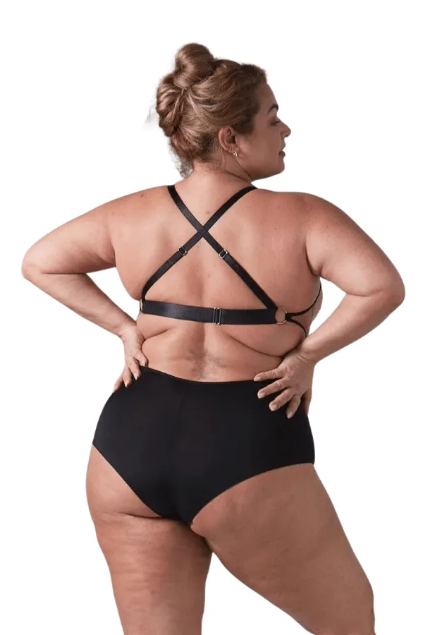 Dracona Bodysuit - Black