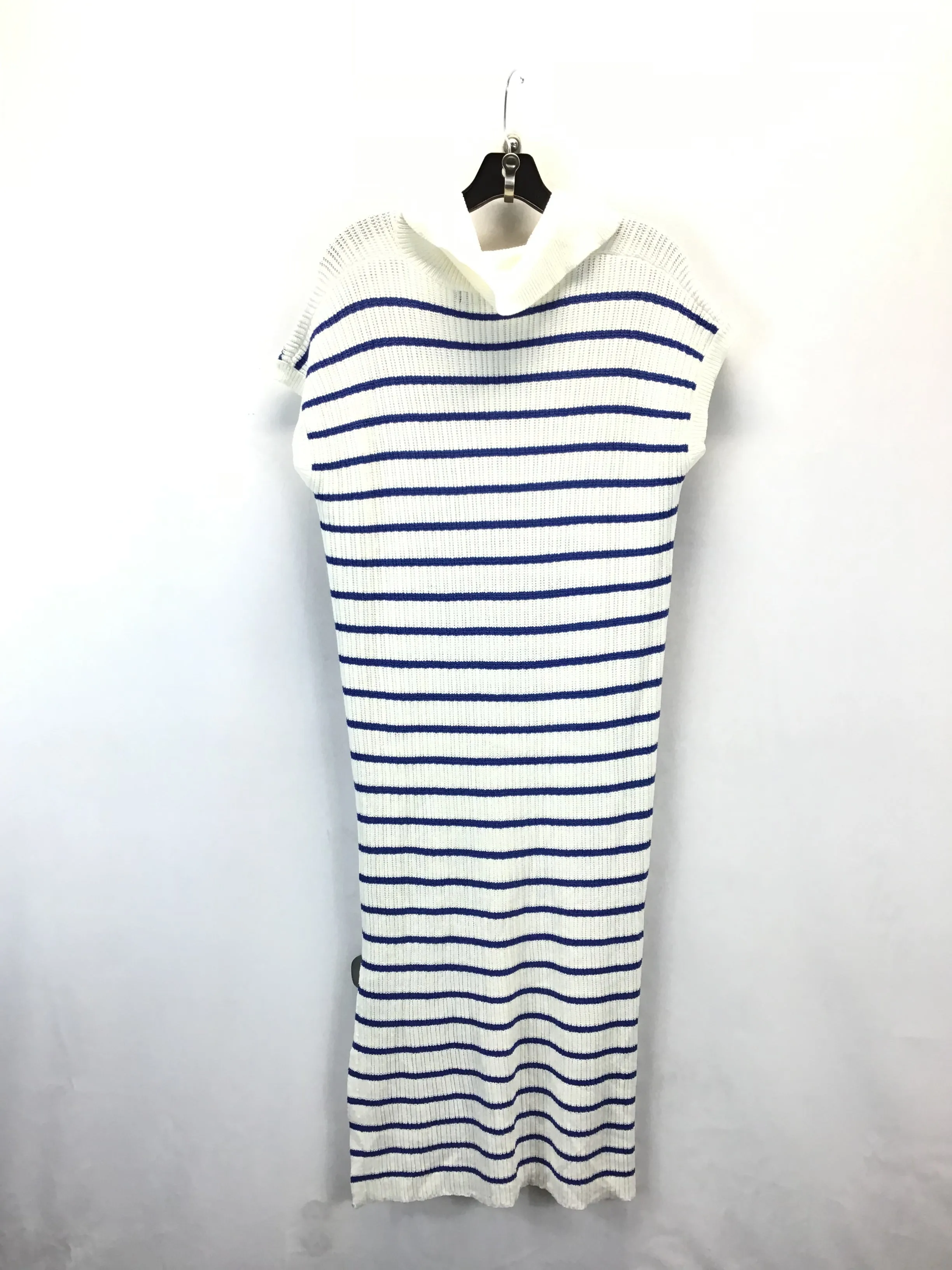 Dress Sweater By Clothes Mentor In Striped Pattern, Size: L