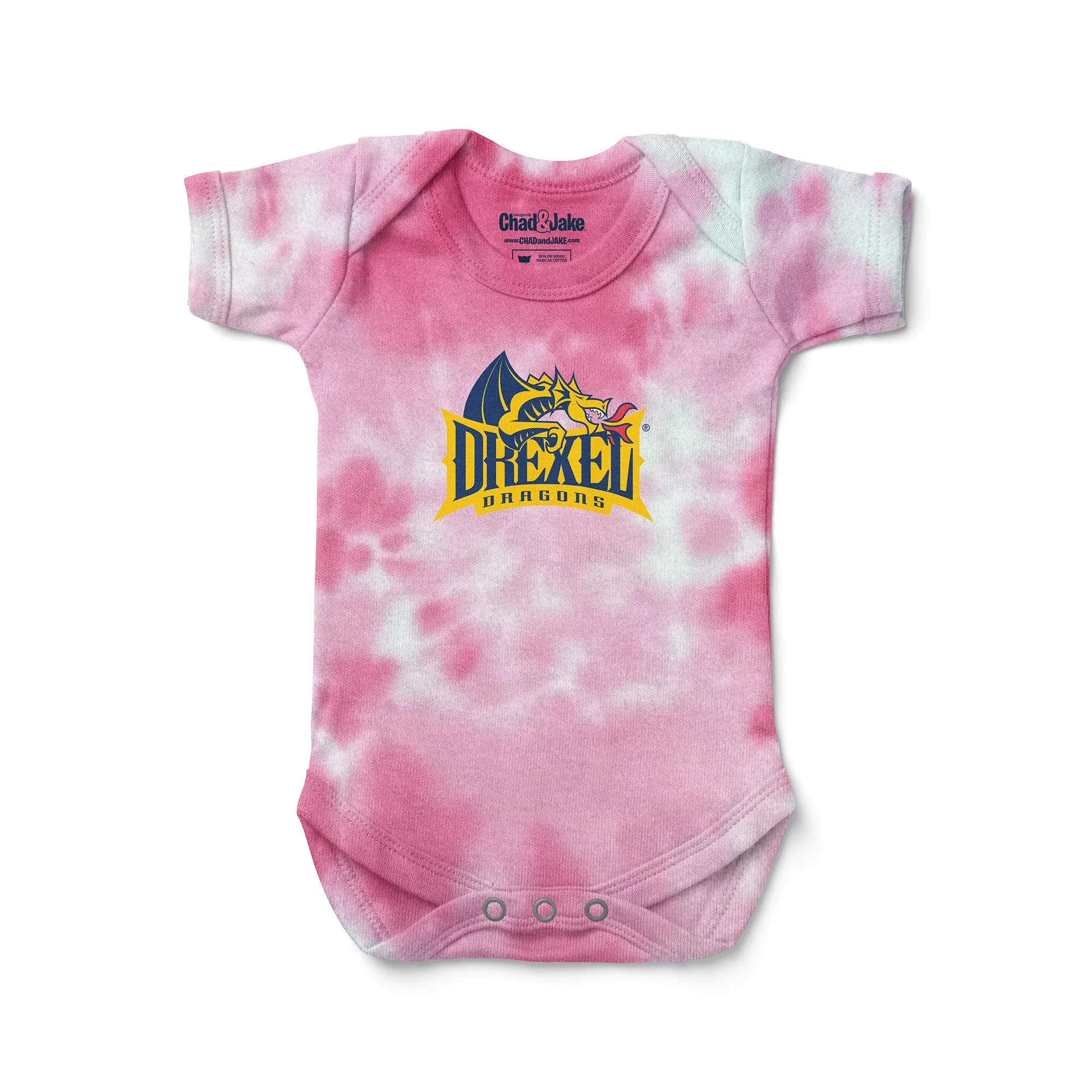 Drexel Dragons Logo Tie Dye Bodysuit