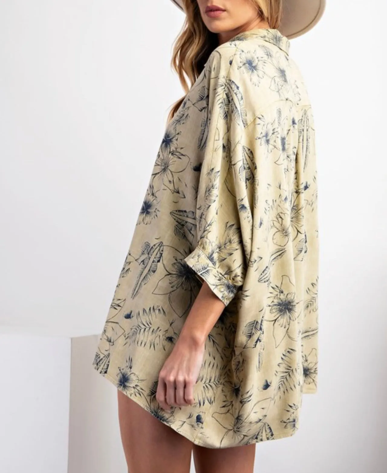 Easy Shirt in Khaki Green
