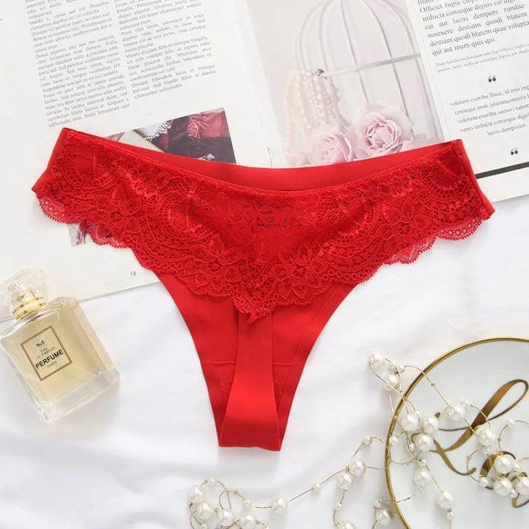 Elegant Lace Ice Silk Seamless Bodysuit for Women