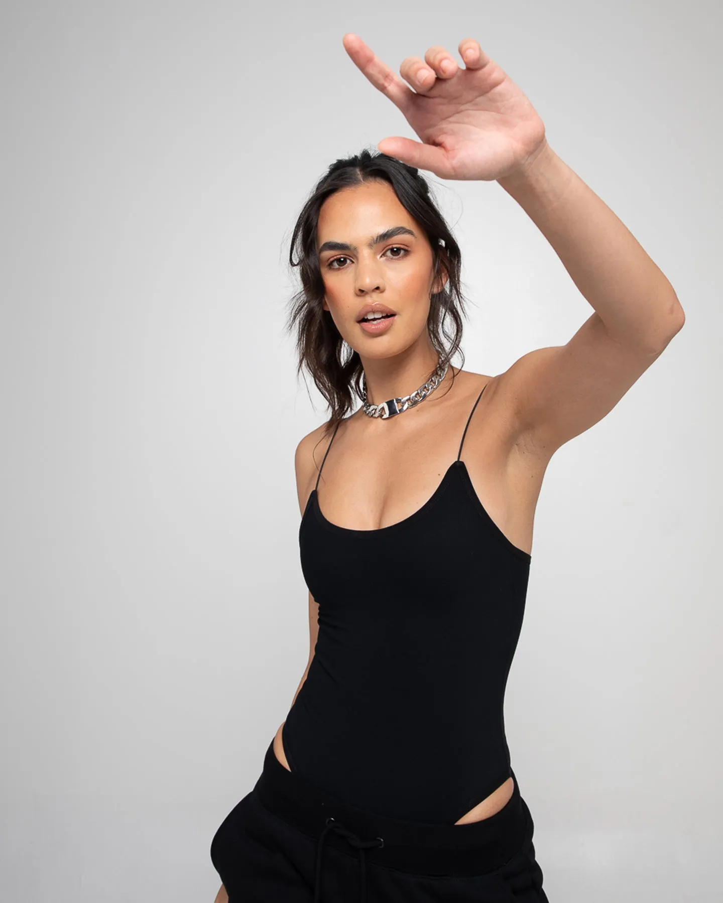 EN ES Women's Bodysuit Black