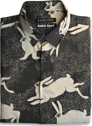 Enikö Eged 'Magic Bunny' Shirt | Black | IN STOCK