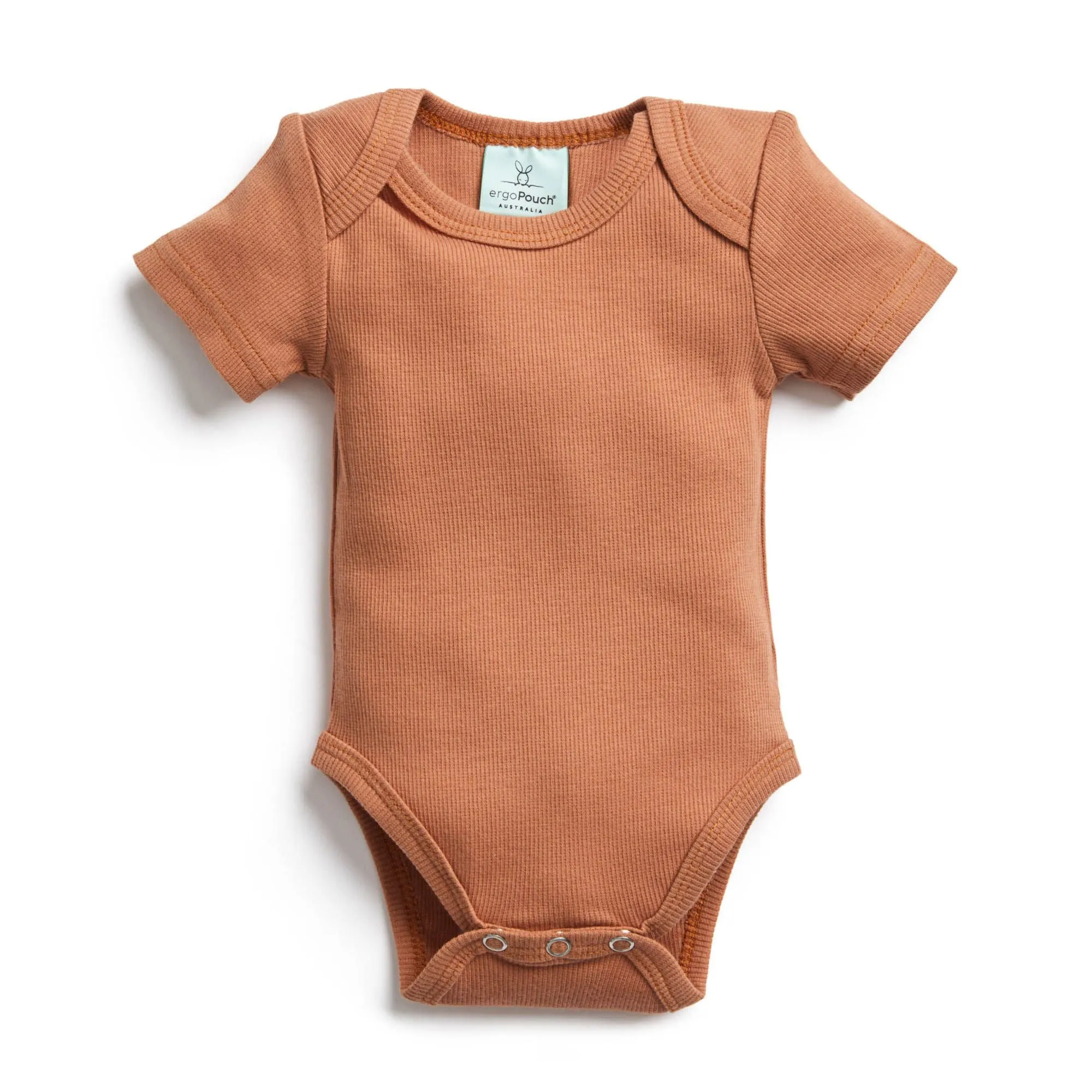 ergoPouch Short Sleeve Bodysuit - Chestnut