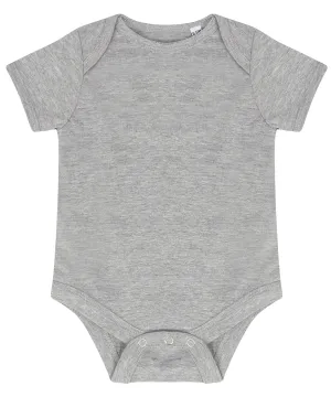Essential short-sleeved bodysuit | Heather Grey
