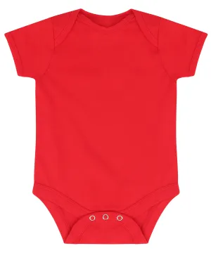 Essential short-sleeved bodysuit | Red
