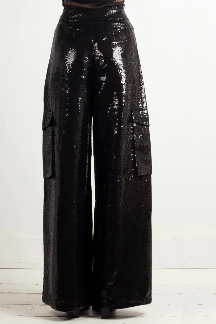 Everest Sequin Cargo Pant
