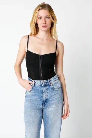 Eyelette Bodysuit