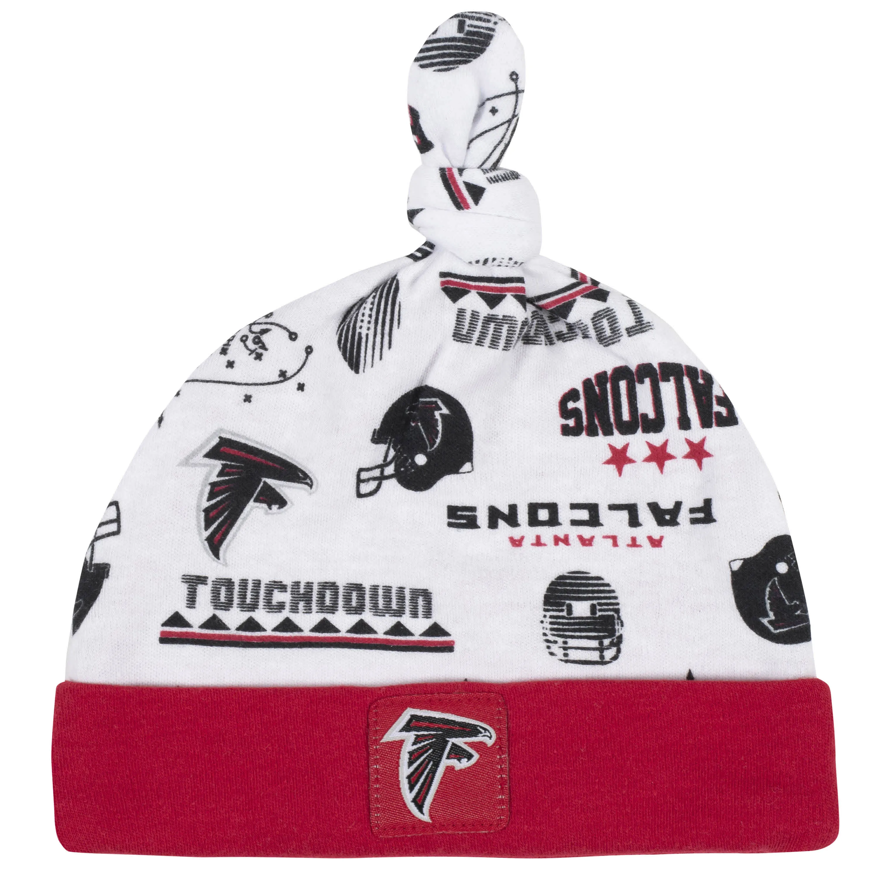 Falcons Baby Boys 3-Piece Bodysuit, Sleep 'N Play, and Cap Set