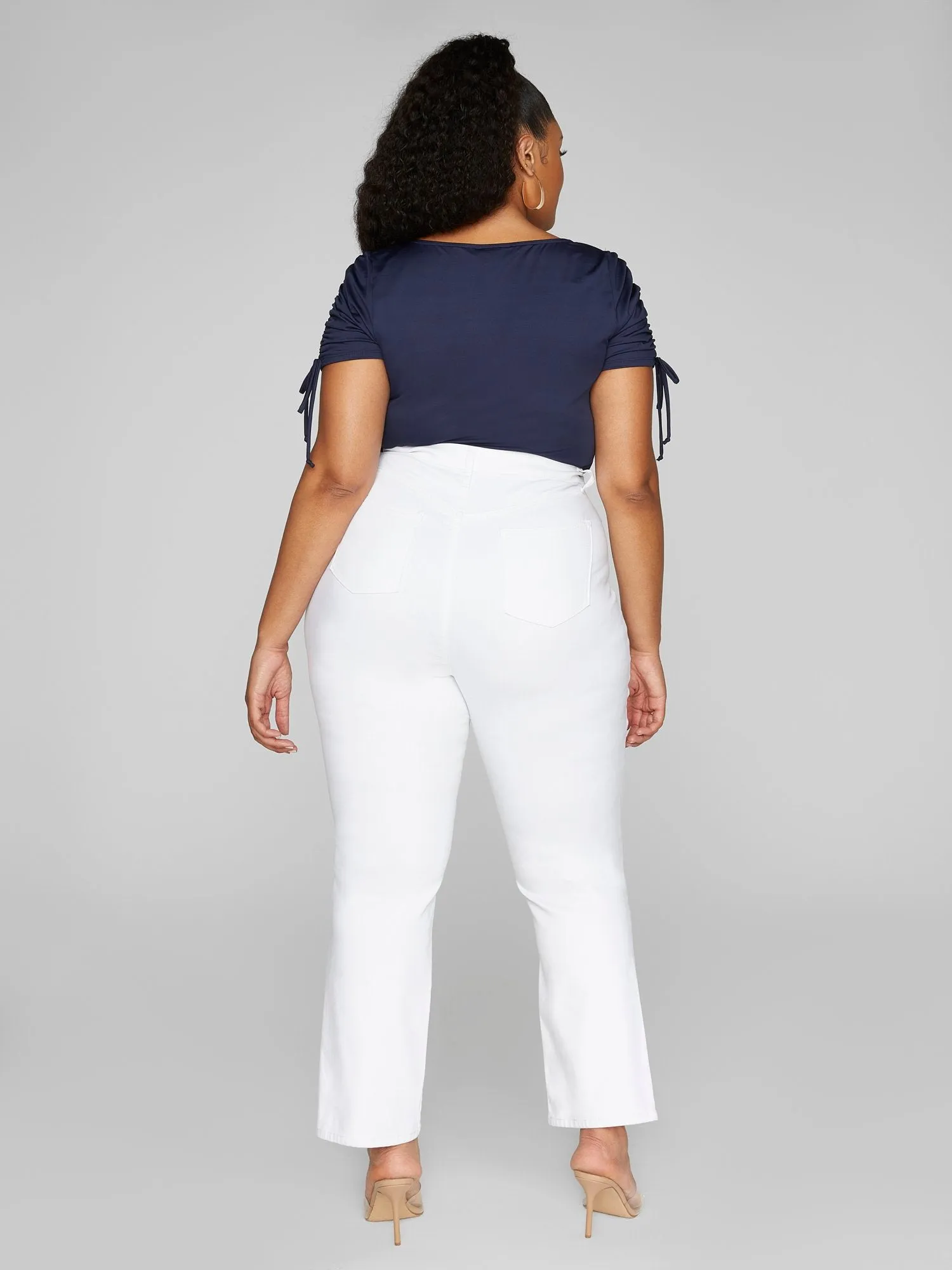 Fashion To Figure - Tori Ruched Front Bodysuit