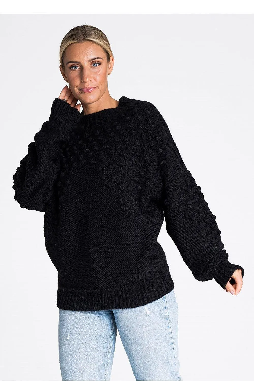 Figl long sleeves decorated sweater