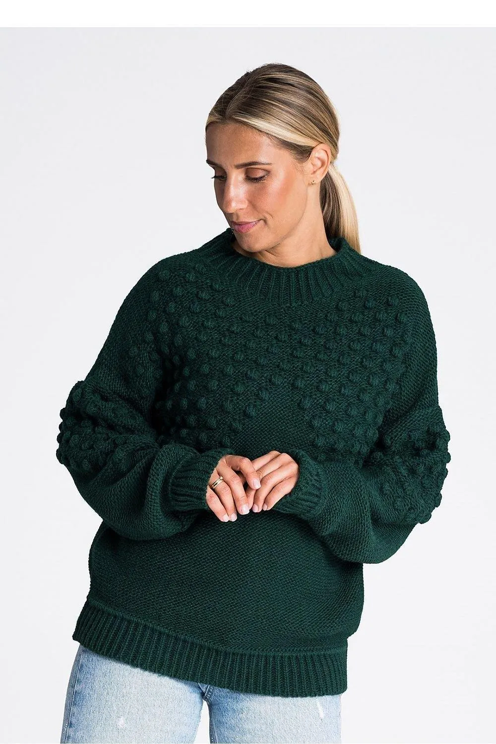 Figl long sleeves decorated sweater