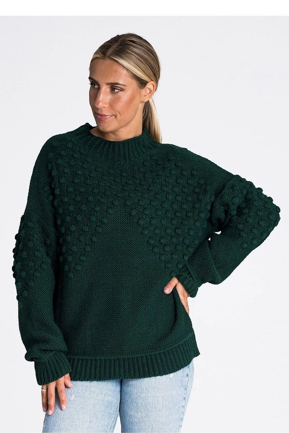 Figl long sleeves decorated sweater