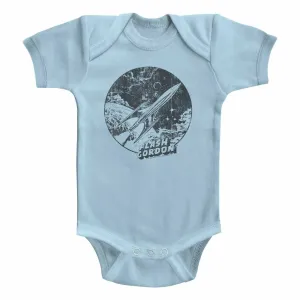 Flash Gordon Spaceship Baby Bodysuit