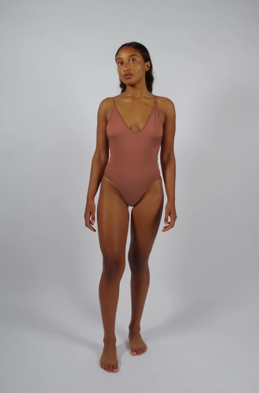 FLAWLESS Body Swimsuit | Rusty Pink