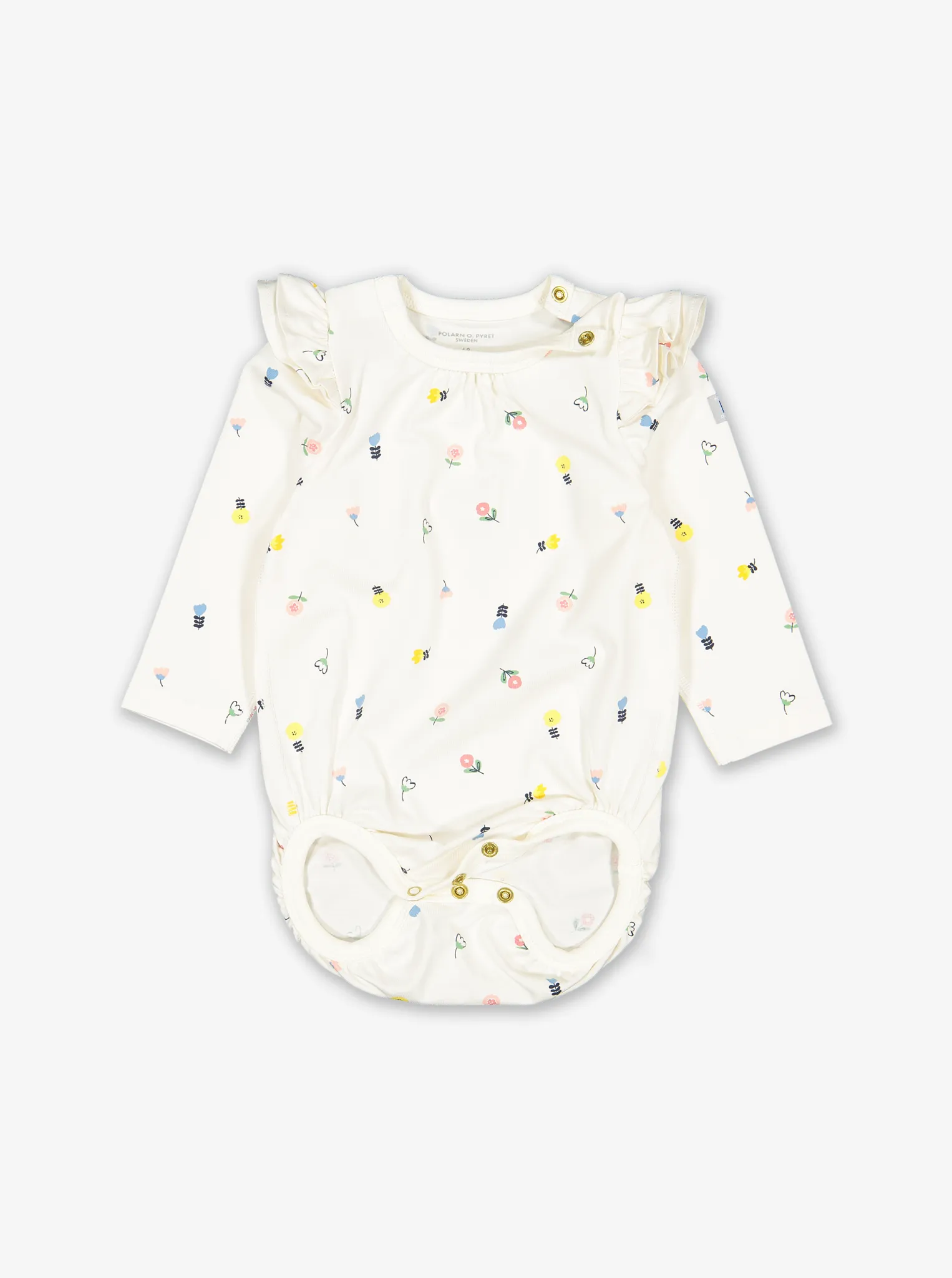 Floral Print Baby Bodysuit