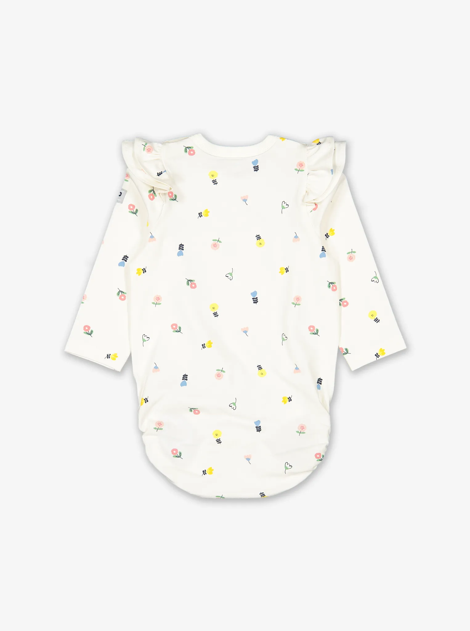 Floral Print Baby Bodysuit