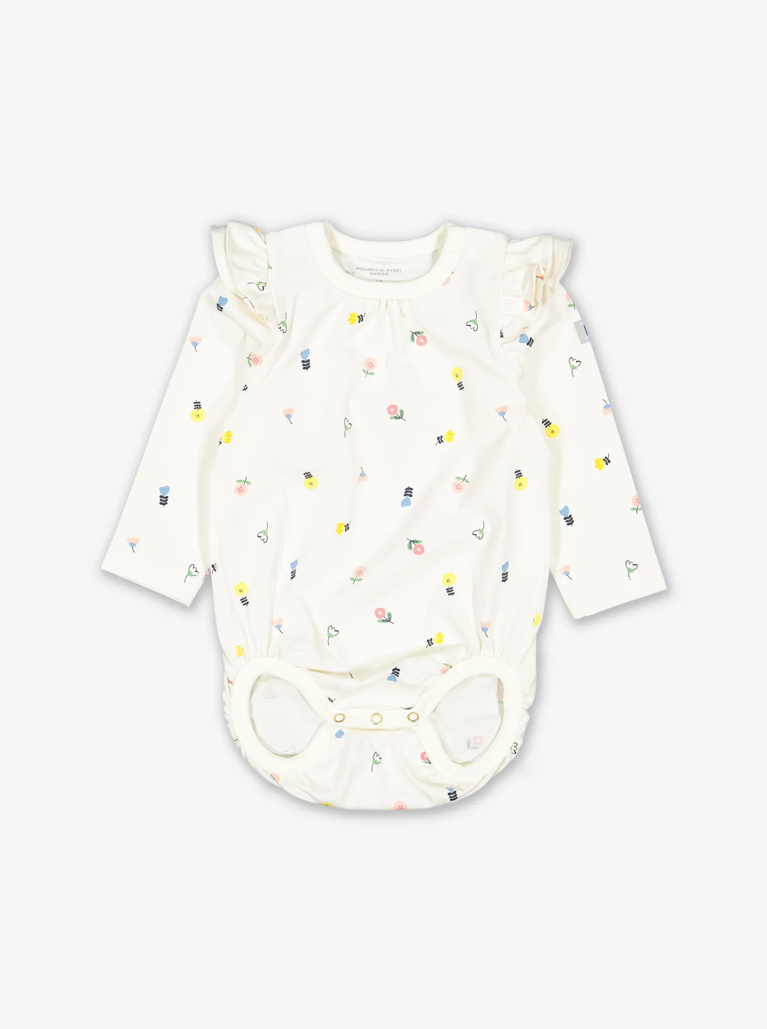 Floral Print Baby Bodysuit