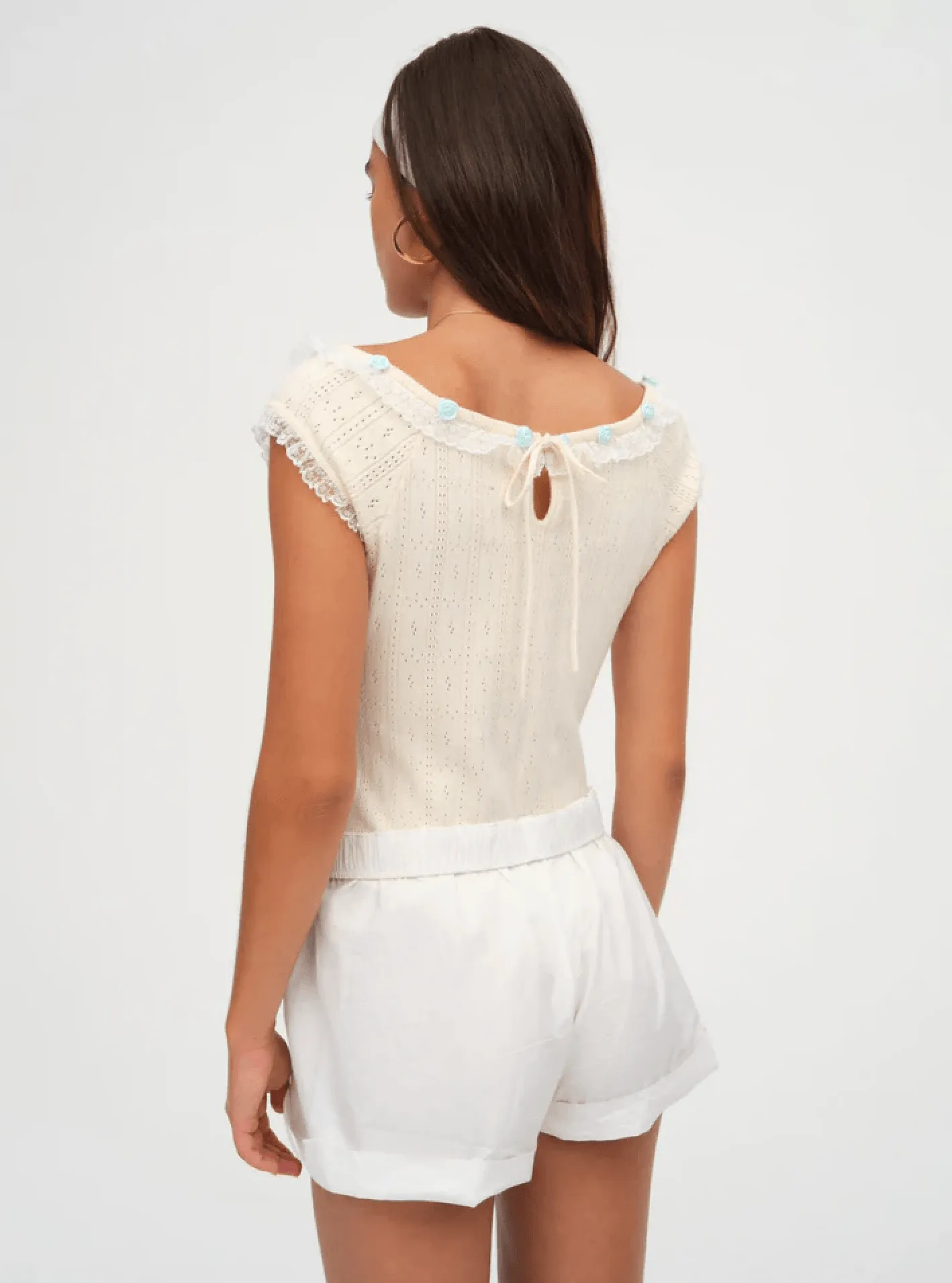 For Love & Lemons Daniela Knit Bodysuit